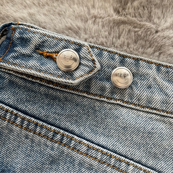 NWT SER.O.YA Omar Drop Crotch Boyfriend jeans size 26/24 coastline - Picture 13 of 16